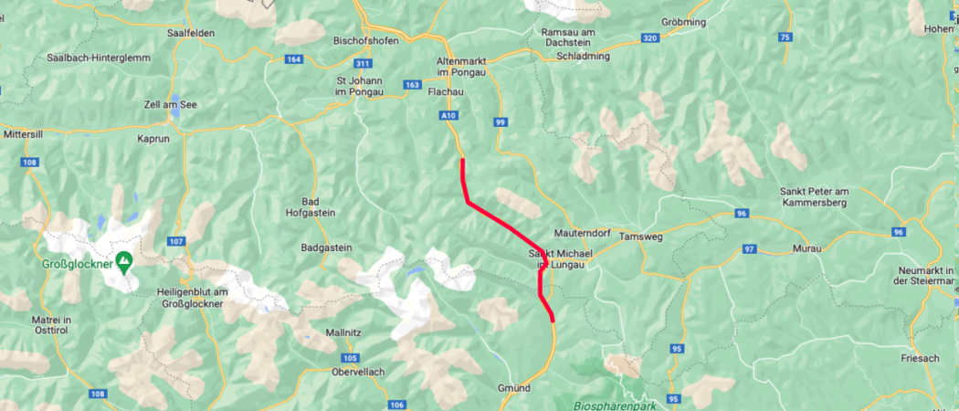 Tauerntunnel tol en videomaut voor de Katschbergtunnel
